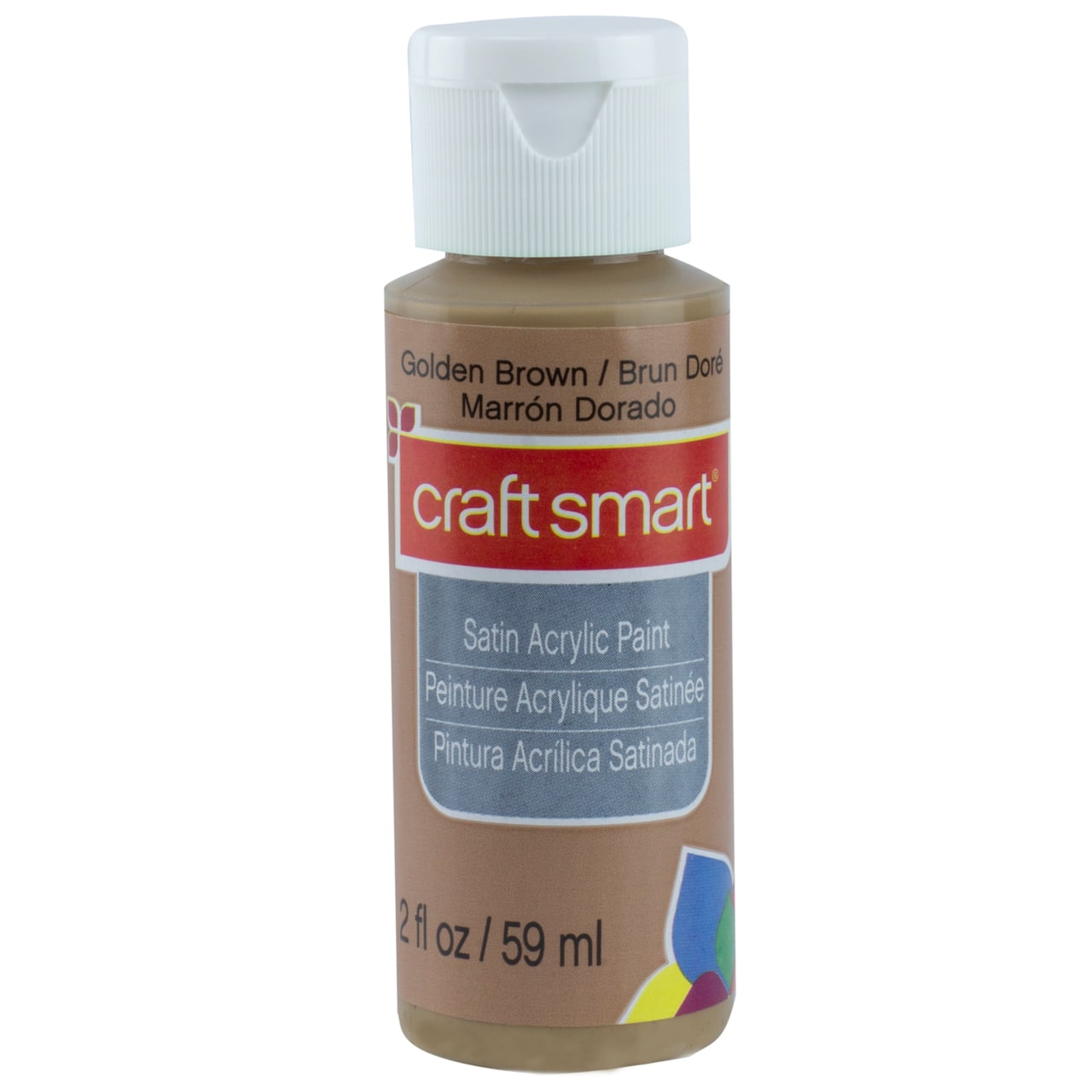 12 Pack: Satin Acrylic Paint by Craft Smart®, 2oz.